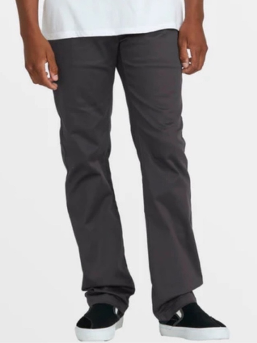 Volcom 32 x 32 Pants Frickin Modern Stretch in Charcoal gray pockets NWT